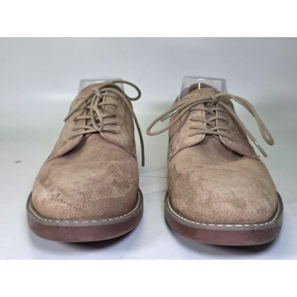G. H. Bass & Co. Pasadena Men's Oxford Shoes Size 10 M Brown Suede Derby Classic